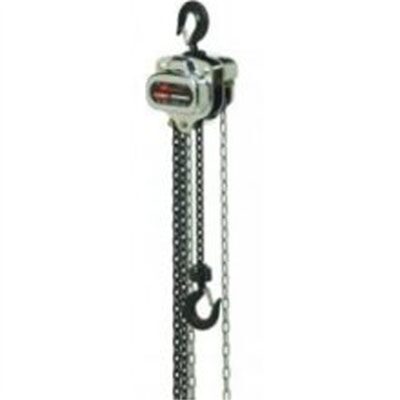 Ingersoll Rand SMB010-15-13V Manual Chain Hoist, 1 Ton Capacity, 15ft of Lift, 13ft Hand Chain Drop, Overload Protection