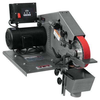 Jet Tools SWG-272VS , 2 x 72 Variable Speed Square Wheel Belt Grinder 115V 1 Phase