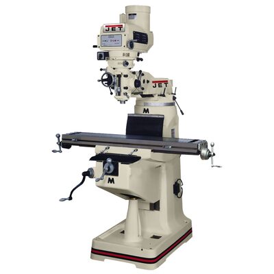 Jet Tools JTM-1050VS2 Mill With Newall NMS800 DRO With X-Axis Powerfeed