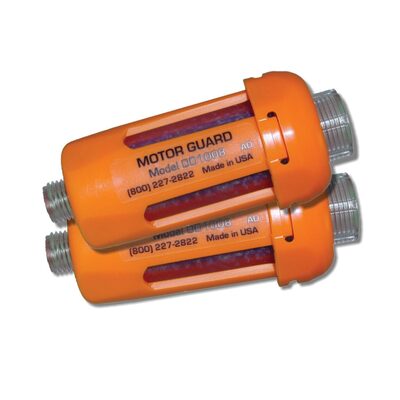 Motorguard J.R. Tech 01008 Disposable Desiccant Filter, 1/4 in FNPT x 1/4 in MNPT Port, 20 cfm, 5 micron, 32 to 130 deg F