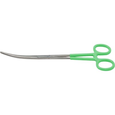 J S Products (steelman) PLIER PINCH OFF 10 3/8 BENT NOSE GREEN