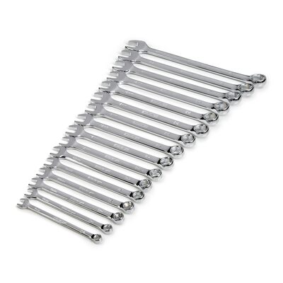 J S Products (steelman) 6-Point Metric Combination Wrench Set, 16-Piece