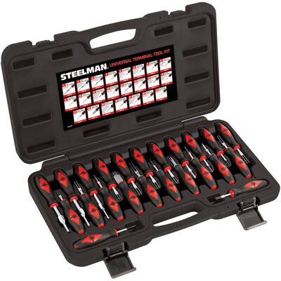 J S Products (steelman) 23 Pc Universal Terminal Tool Kit/Euro