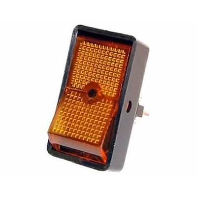 The Best Connection 16 Amp 12V Blue Rocker On-Off