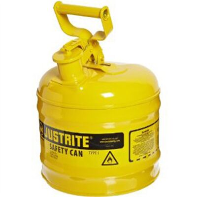 Justrite Mfg. Co. 2Gal/7.5L Safety Can Yellow
