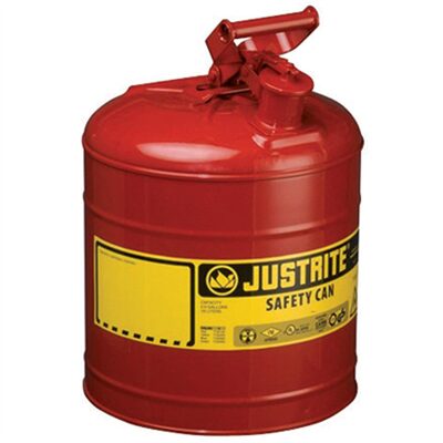 Justrite Mfg. Co. 5 Gal/19L Safety Can, Red