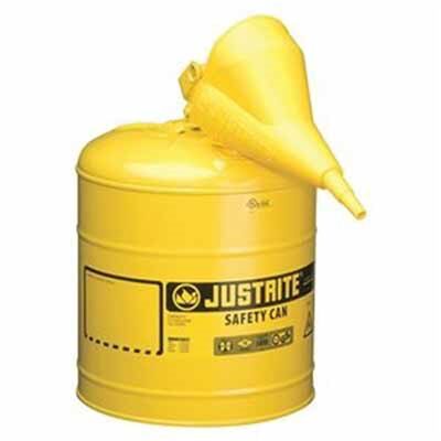 Justrite Mfg. Co. 5G/19L Safety Can Yellow