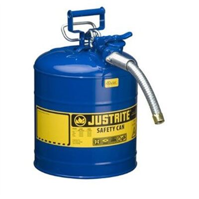Justrite Mfg. Co. Blue Can 5/8" Hose