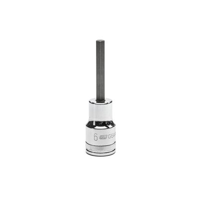GearWrench 1/2 Inch Drive Mid Length Hex Bit Metric Socket 6mm