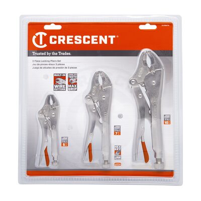 Gearwrench PLIER SET, 3PC LOCKING