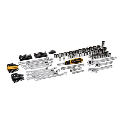 Gearwrench 138 Piece 1/4" & 3/8" Drive 72-Tooth 6 Point Professional Tool Set
