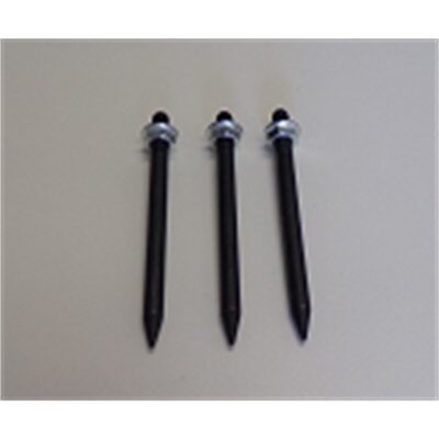 KILLER TOOLS AND EQUIPMENT 4" Weld Electrode, 3 pack