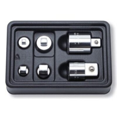 Ko-ken USA PK2346/6 1/4, 3/8, 1/2, 3/4 Sq. Dr. Adaptor set 1/4, 3/8, 1/2, 3/4 ABS Tray  6 pieces