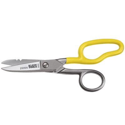 Klein Tools Free-Fall Snip, Scraper, File, Serrated Blades