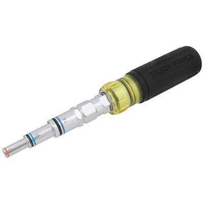 Klein Tools 7-in-1 Impact Rated Flip Socket Set with Handle