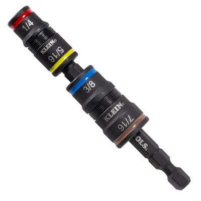 Klein Tools 7-in-1 Impact Flip Socket Set