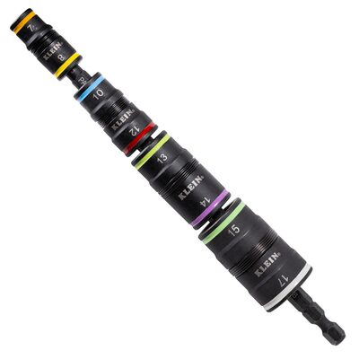 Klein Tools Flip Socket Hex Shaft Replacement Parts, 4-Pack