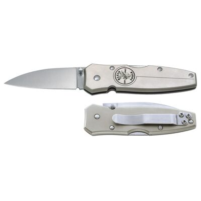 Klein Tools Lockback Knife 2-1/2-Inch Drop Point Blade