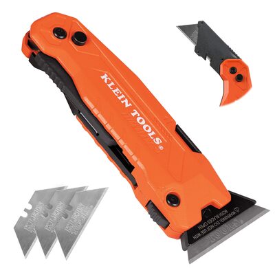 Klein Tools FLICKBLADE&trade; Pry Bar Utility Knife
