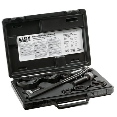 Klein Tools Knockout Punch Set with Wrench