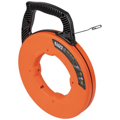 Klein Tools Steel Fish Tape, 1/8-Inch x 50-Foot