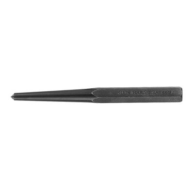 Klein Tools 1/4-Inch Center Punch, 4-1/4-Inch Length
