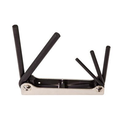 Klein Tools Pro Folding Hex Key Set, SAE and Metric