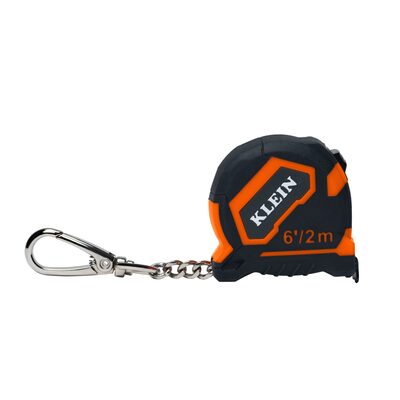 Klein Tools 6-Foot Keychain Tape Measure