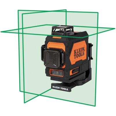 Klein Tools Green Compact Cross-Line Self-Leveling Laser Level, 50-Foot