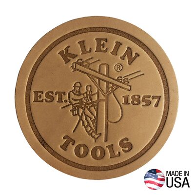 Klein Tools Klein Leather Coasters, Pk 6