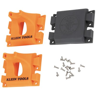 Klein Tools Cartridges with Blank Insert Cartridge, S-Hook, Rail System, 2-Pack