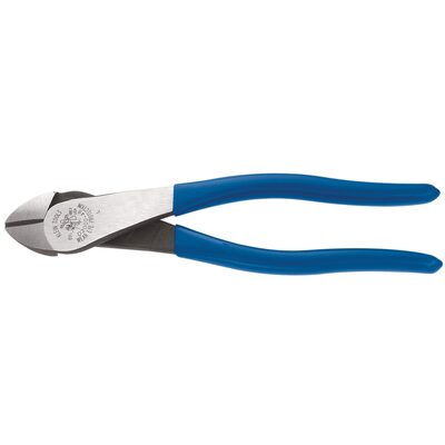 Klein Tools Diagonal Cutting Pliers, Angled Head, 8-Inch