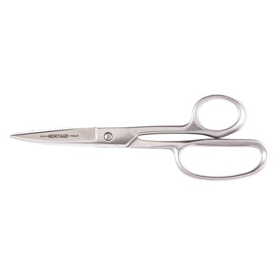Klein Tools Straight Stainless Trimmer w/Large Ring, 9-Inch