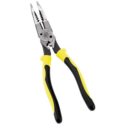 Klein Tools Pliers, All-Purpose Needle Nose Pliers with Crimper, 8.5-Inch
