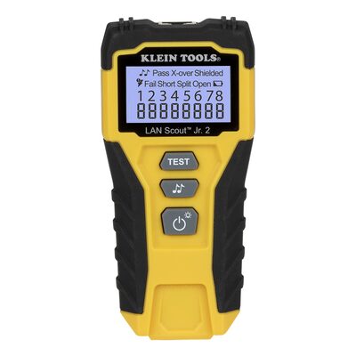 Klein Tools Ethernet Cable Tester Kit, LAN Scout&reg; Jr. Cable Tester, RJ45 Remote