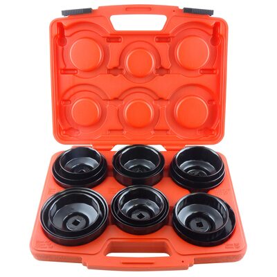 K Tool International Oil Filter Wrench Master Kit 17 Piece