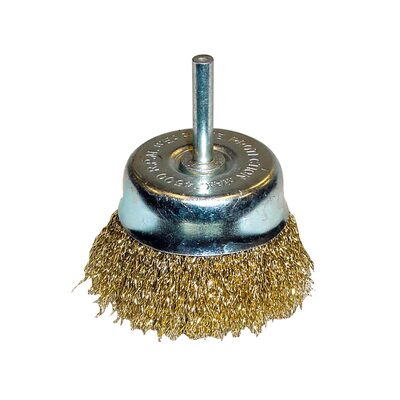 K Tool International BRUSH 3" CRIMPED CUP COARSE