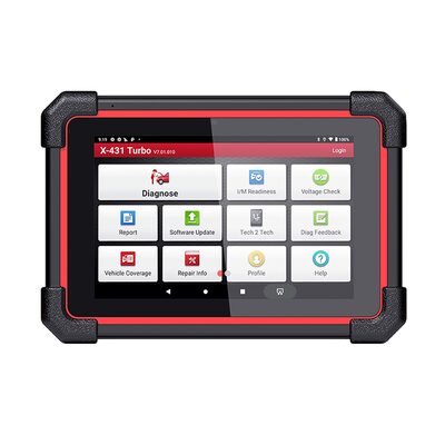 Launch Tech USA X-431 Turbo III Professional Diagnostic Tool Includes 2 Years of Updates
