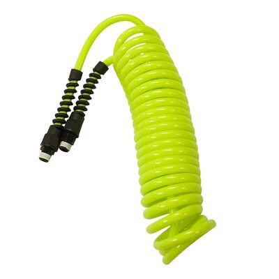 Legacy Manufacturing Flexzilla Polyurethane Recoil Hose, 1/4" x 20'