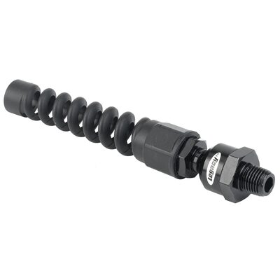Legacy Manufacturing Flexzilla Pro Air Hose Reusable Fitting with Ball Swivel, 1/4" Barb, 1/4" MNPT