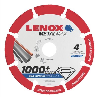Lenox Tools LENOX DIAM CUTOFF WHEEL AG 4.5" X 7/8"