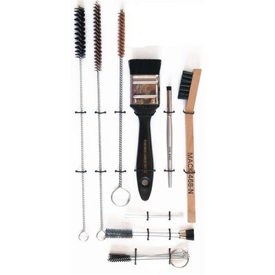 Mack Brushes 1200-K 15-Piece Spray Gun Cleaning Kit