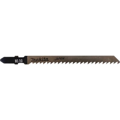 Makita Jig Saw Blade, T Shank, HCS, 4-1/8" x 8 TPI (Pack of 5)