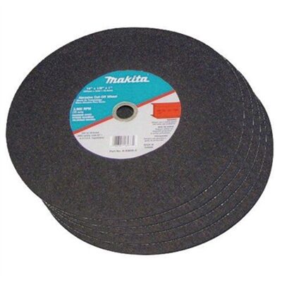 Makita 14" x 1" x 1/8" Abrasive Cut Off Wheel (Pack of 5)