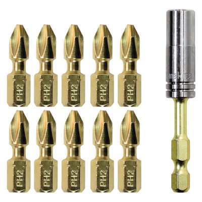 Makita Torsion Magnetic Driver Bit 11-Piece Set