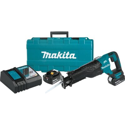 Makita 18V LXT 5.0 Ah Brushless Cordless Reciprocating Saw Kit