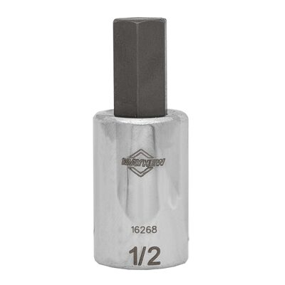 Mayhew Mayhew 1/2-Inch SAE Hex Short Insert Socket Bit, 1/2-Inch Drive