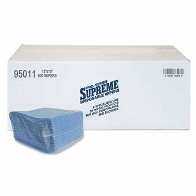 MDI Pro-Series Super Rag 95011 Optimum Performance 1/4 Fold Supreme Towel, 500, 13 in L x 12 in W, Spunlace