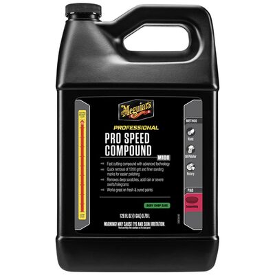 Meguiar's Automotive M100 Mirror Glaze Pro Speed Compound, 1 Gallon