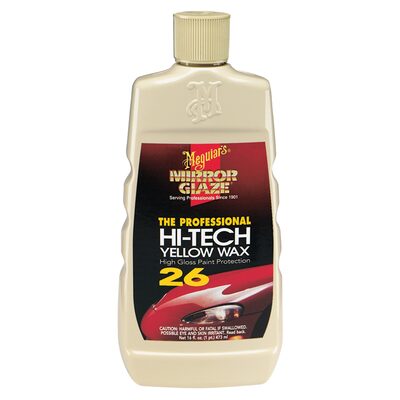 Meguiar's Automotive M26 Mirror Glaze Hi-Tech Yellow Wax, 16 oz.